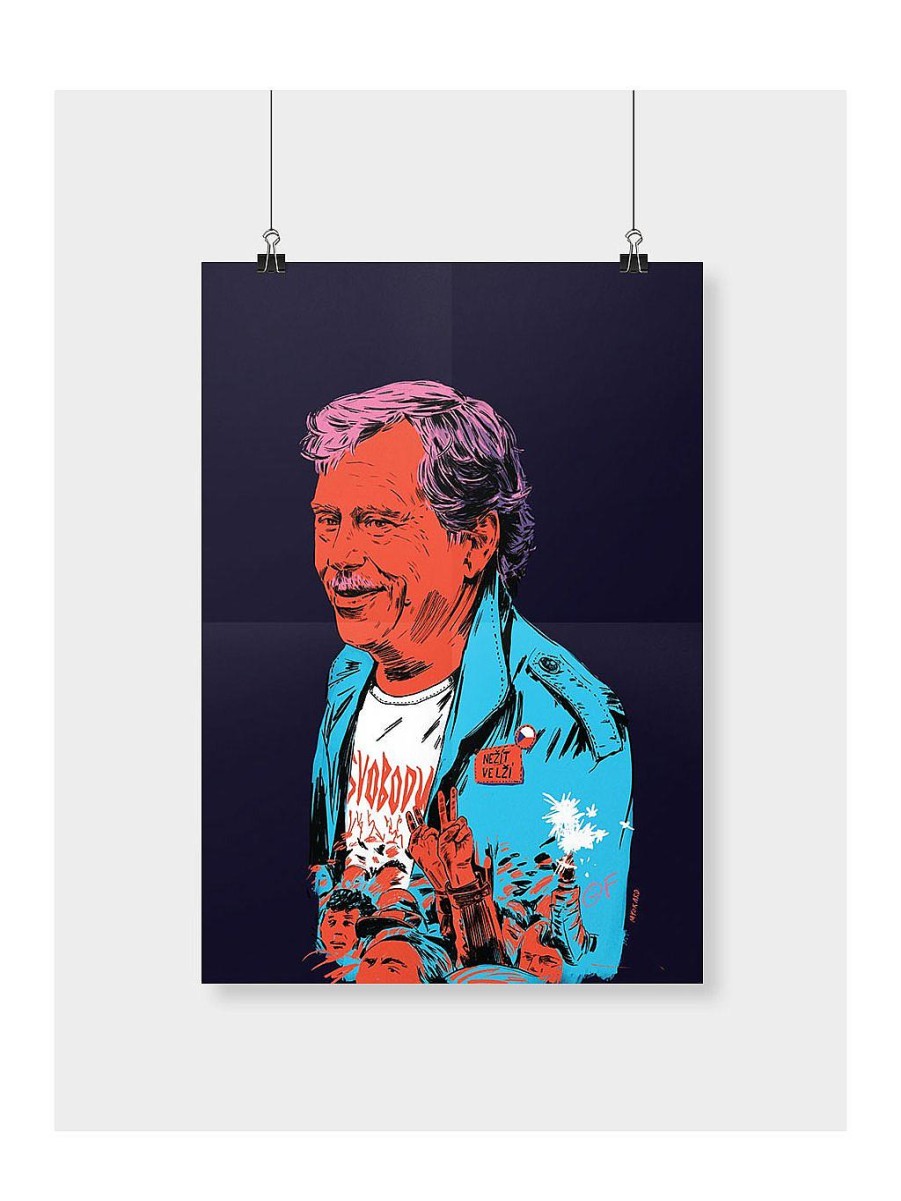 Tilbehor NEVER ENOUGH | Myokards Vaclav Havel Plakat