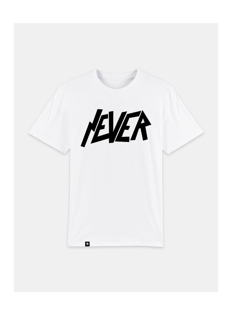 Mænd NEVER ENOUGH T-Shirts | Araya Hvid T-Shirt