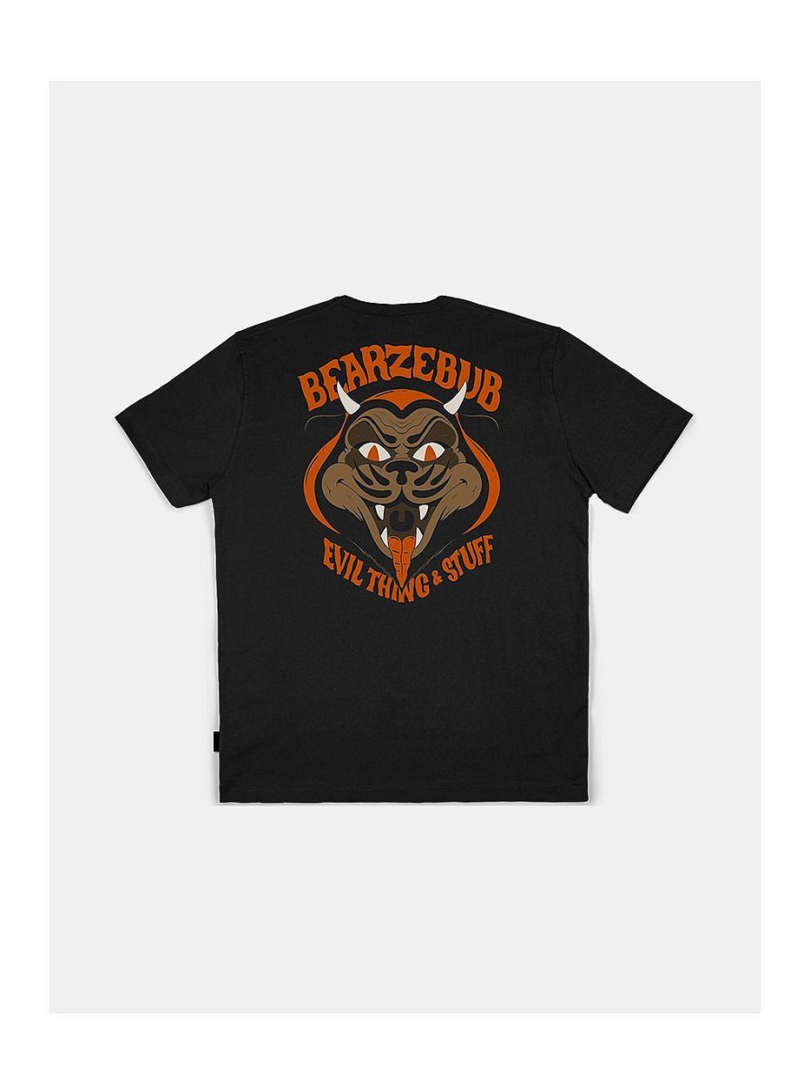 Mænd|The Dudes Factory NEVER ENOUGH T-Shirts | Bearzebub T-Shirt