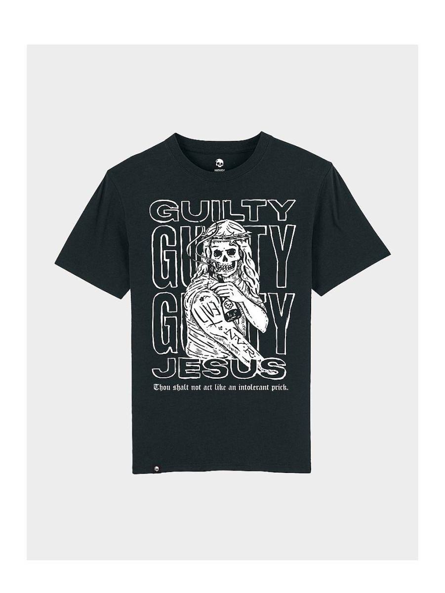 Mænd NEVER ENOUGH T-Shirts | Guilty Jesus T-Shirt