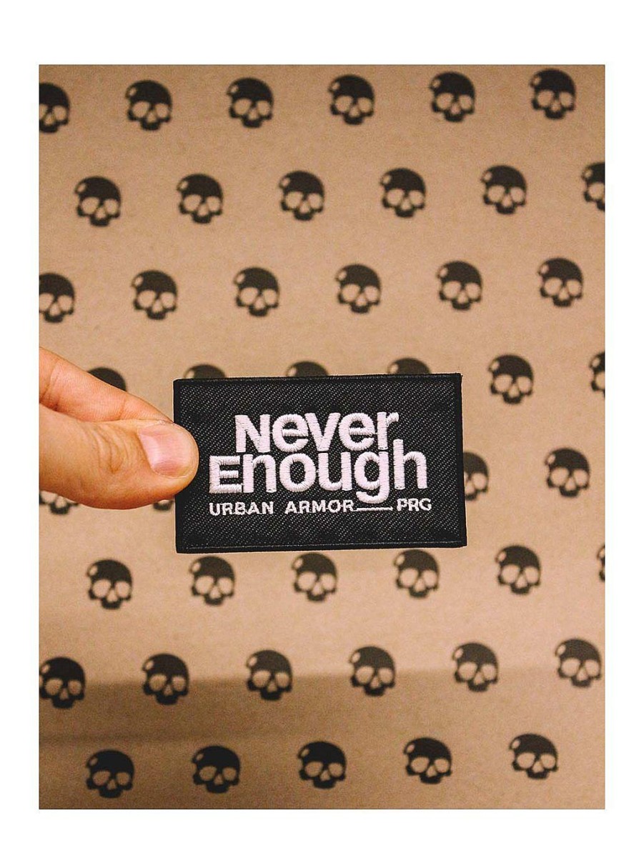 Tilbehor NEVER ENOUGH | Neverenough Iron-On Patch Med Typologo