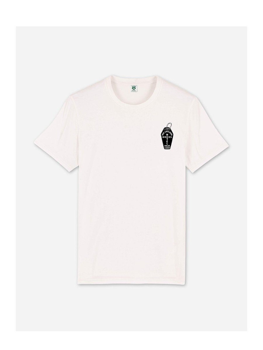 Mænd|The Dudes Factory NEVER ENOUGH T-Shirts | Motel Off-White T-Shirt