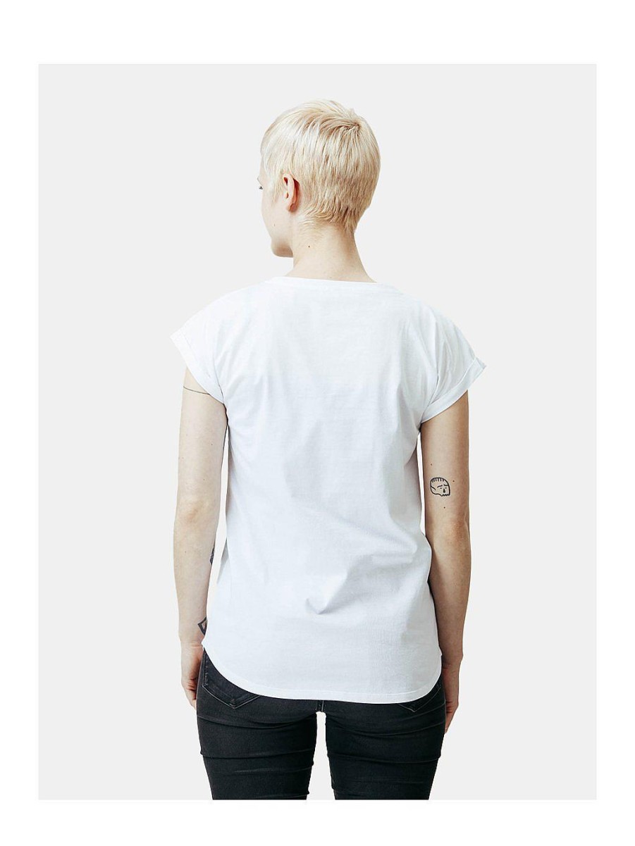 Kvinder NEVER ENOUGH T-Shirts | T-Shirt Connor Basic Hvid