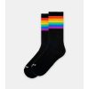 Tilbehor NEVER ENOUGH | Sokker Rainbow Pride Mid Black