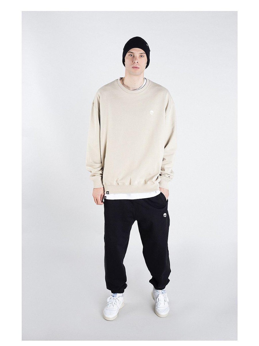 Mænd|Damer NEVER ENOUGH Crewnecks/Hoodies | Crewneck Dallas Basic Sand