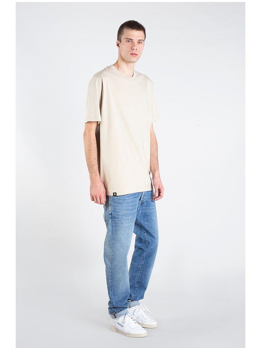 Mænd NEVER ENOUGH T-Shirts | Basic Sand Premium Oversize T-Shirt