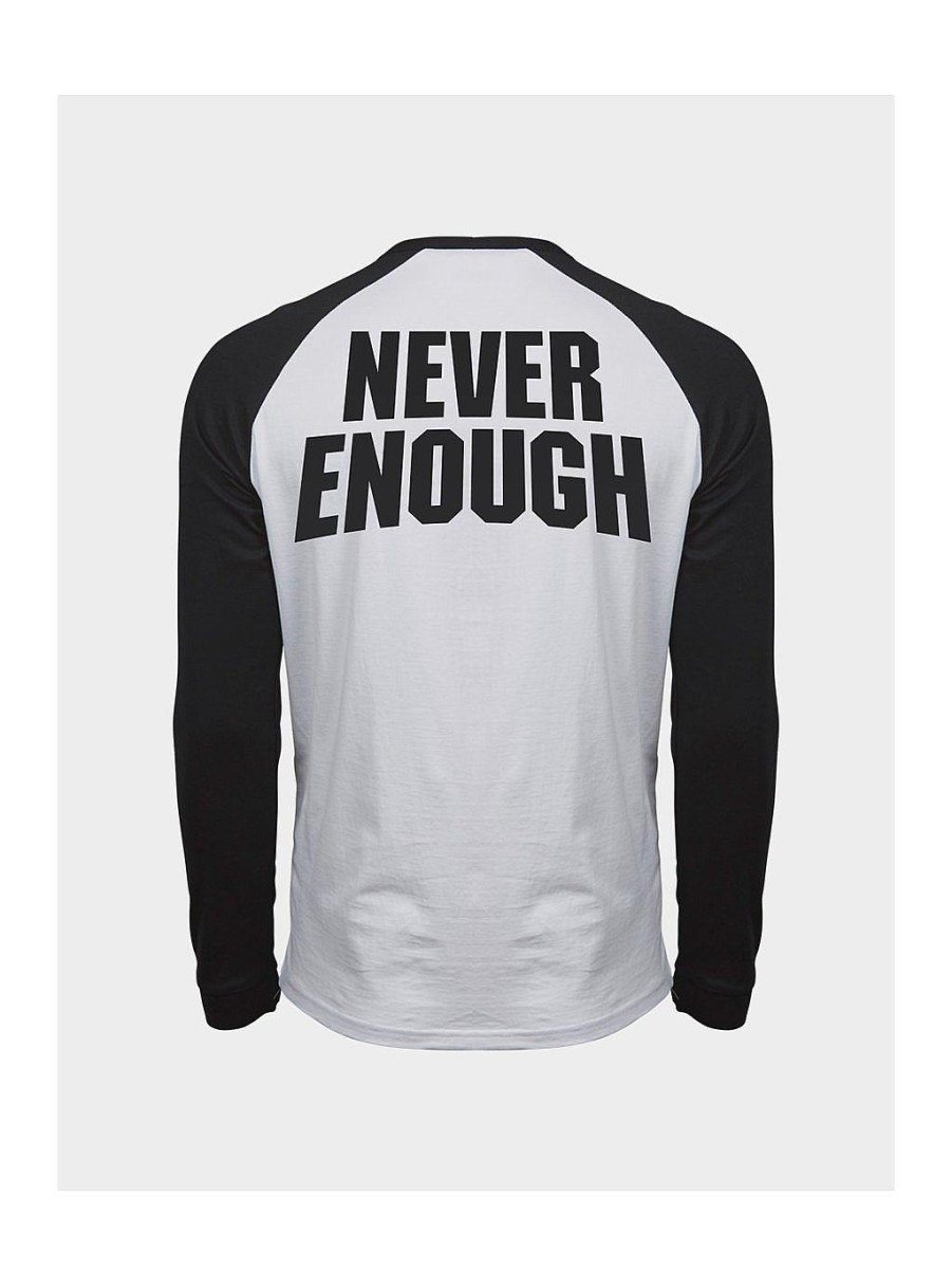 Mænd NEVER ENOUGH T-Shirts | Baseball T-Shirt Sikkerhed