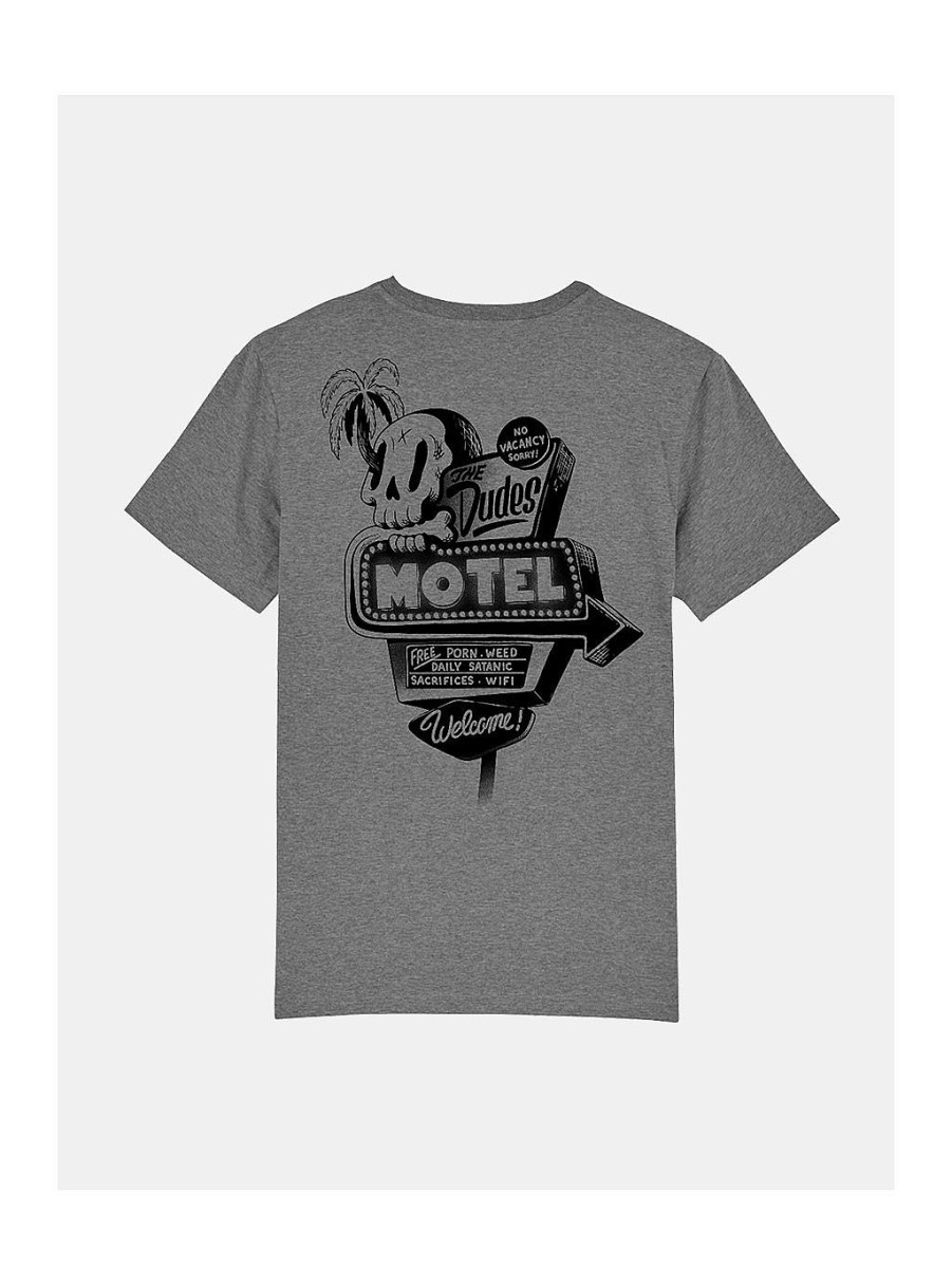 Mænd|The Dudes Factory NEVER ENOUGH T-Shirts | Motel Gra T-Shirt