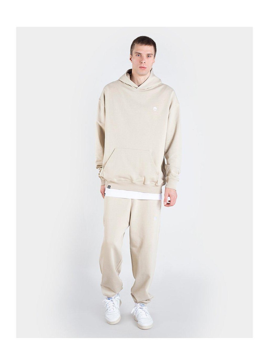 Mænd|Damer NEVER ENOUGH Crewnecks/Hoodies | Haettetroje Master Basic Sand