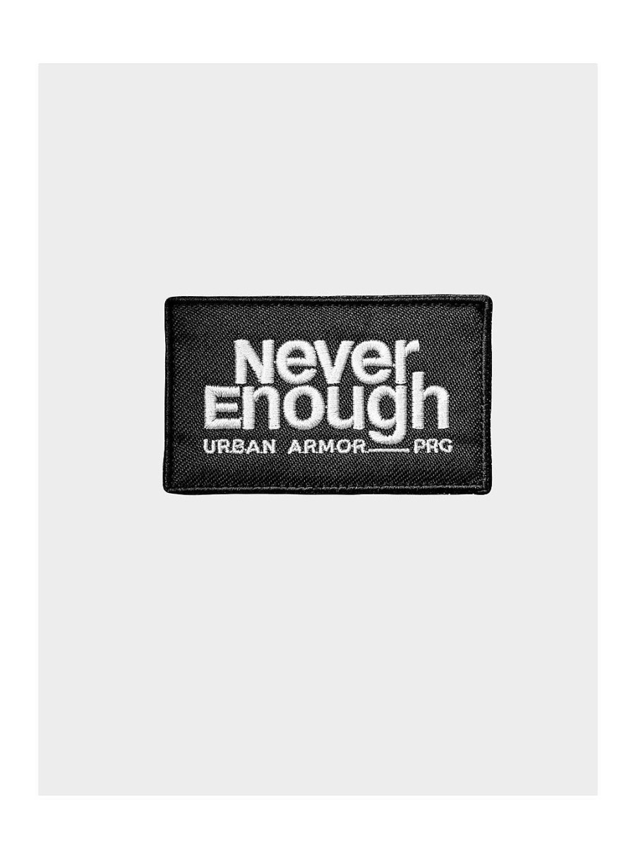 Tilbehor NEVER ENOUGH | Neverenough Iron-On Patch Med Typologo