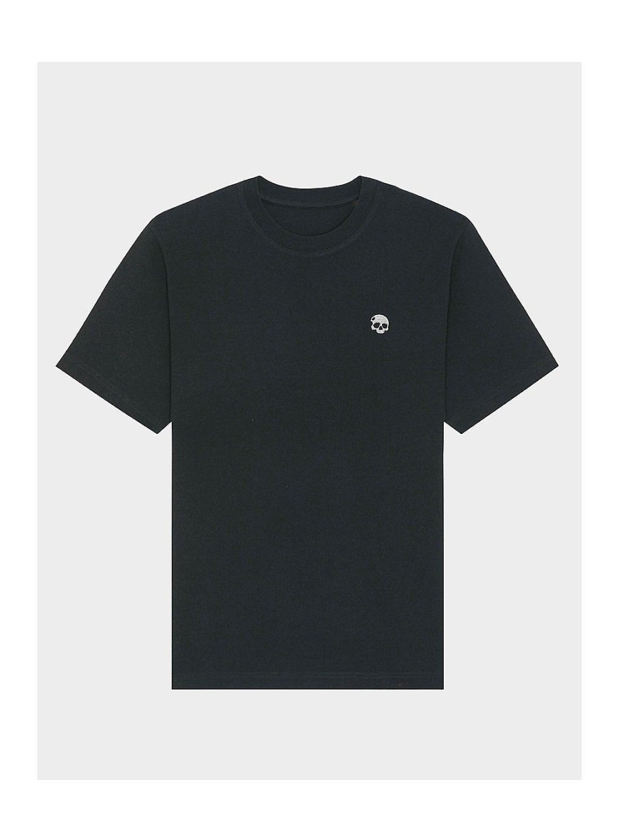 Mænd NEVER ENOUGH T-Shirts | Basic Black Premium Oversize T-Shirt