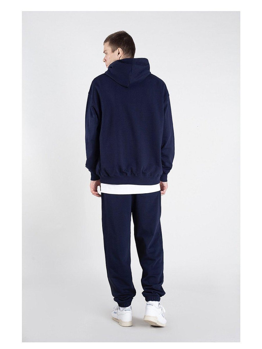 Mænd NEVER ENOUGH Sweatbukser | Joggingbukser Basic Marinebla