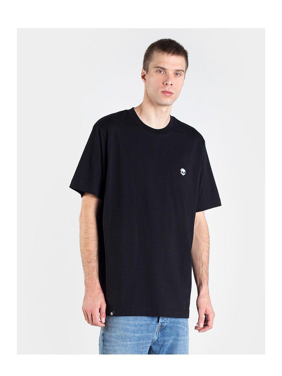 Mænd NEVER ENOUGH T-Shirts | Basic Black Premium Oversize T-Shirt